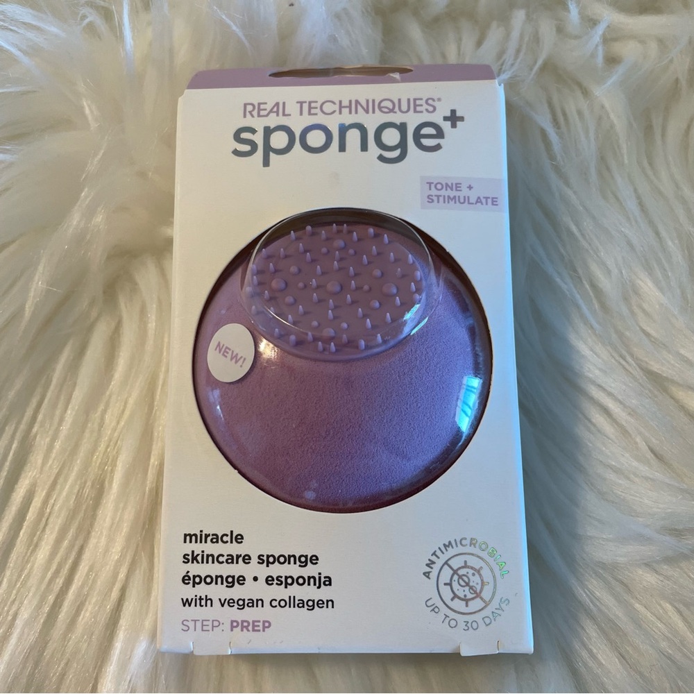 NEW Real Techniques Miracle Skincare Sponge - Lavender